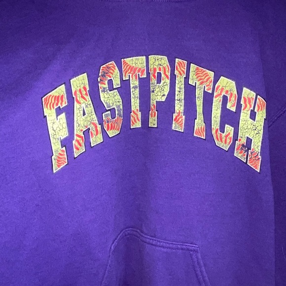 FastPitch Softball Hoodie - Picture 3 of 7